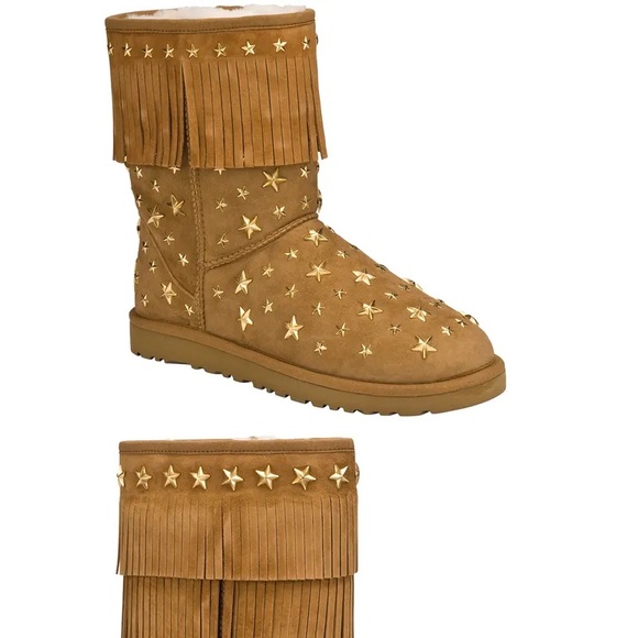 Jimmy Choo & UGG Starlit Studded Boots £495 - Picture 10 of 11